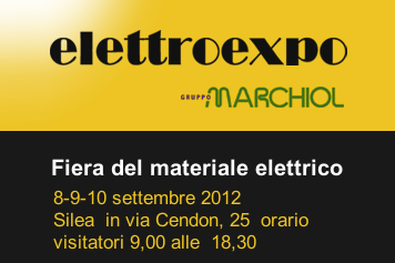Fair ELETTROEXPO Gruppo Marchiol 2012