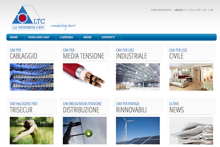 The new website of La Triveneta Cavi is now online!