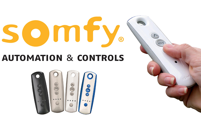 Home automation systems by Somfy: a range of products to make your house smarter