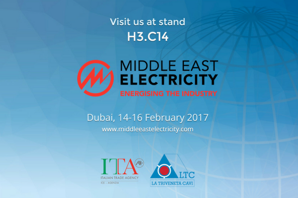 LTC sarà presente alla fiera Middle East Electricity 2017 a Dubai