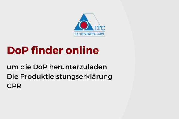 DoP finder online um die DoP herunterzuladen Die Produktleistungserklärung