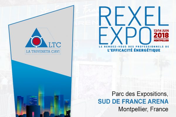 La Triveneta Cavi participe au Salon Rexel Expo | Montpellier 13-14 juin 2018