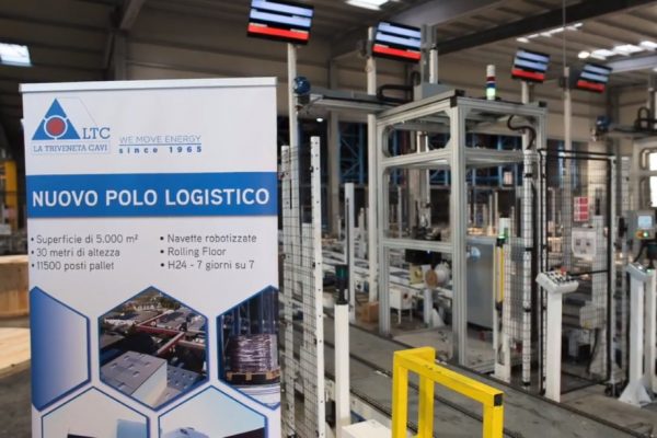 Offiziellen Eröffnung von neuen automatischen Logistik-Centre