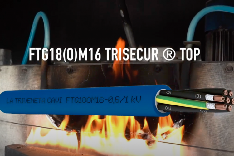 Tedesco: FTG18(O)M16-0,6/1 kV Trisecur Top – Maximale Sicherheit im Brandfall 
