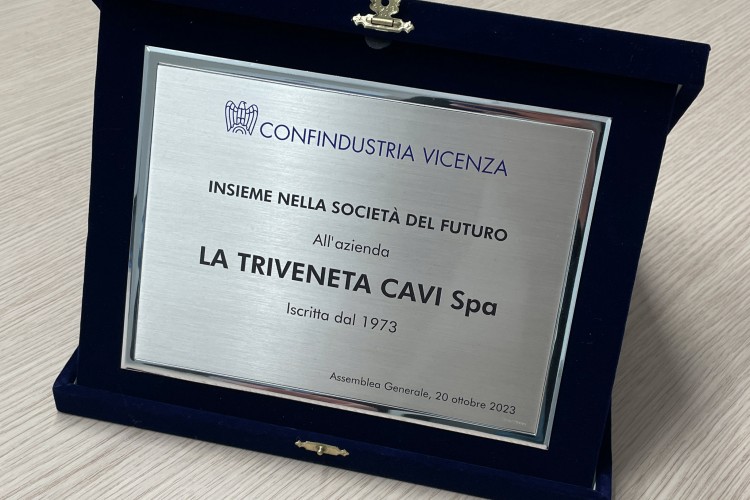 La Triveneta Cavi Spa –  Da 50 anni in Confindustria Vicenza